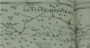 Карта Красильникова1755 г