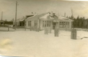 Фото 1.Детский сад, п.Опушка, 1965 г