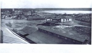 Вид на Щучье озеро до 1917 г.